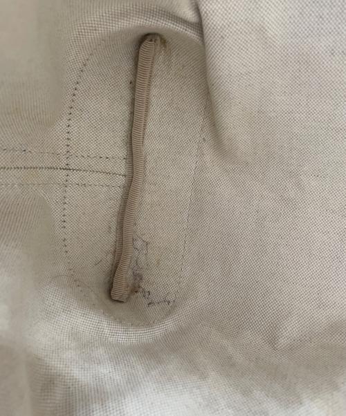 GUCCI（グッチ）GUCCI (グッチ) GGキャンバスレザートートバッグ ベージュ×オレンジの古着・服飾アイテム