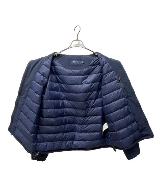 POLO RALPH LAUREN（ポロ・ラルフローレン）POLO RALPH LAUREN (ポロ・ラルフローレン) ダウンジャケット ネイビー サイズ:Mの古着・服飾アイテム