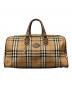Burberry's（バーバリーズ）の古着「ノバチェック ボストンバッグ」｜ベージュ