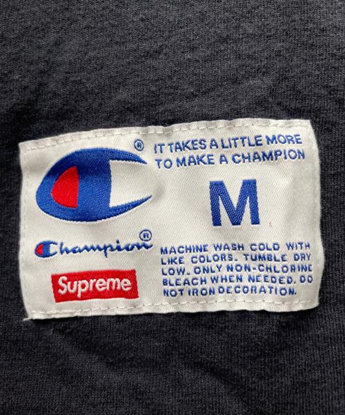 SUPREME（シュプリーム）SUPREME (シュプリーム) Champion (チャンピオン) 長袖カットソー L/S Tee 17ss ブラック サイズ:Lの古着・服飾アイテム
