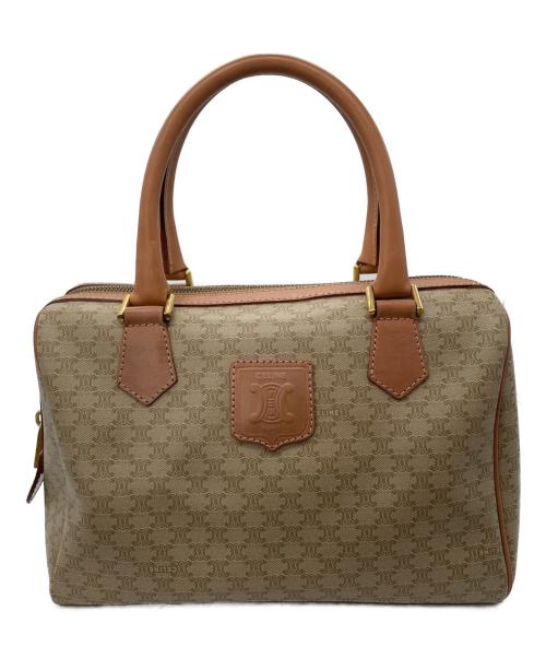 CELINE（セリーヌ）CELINE (セリーヌ) マカダム 2WAYショルダーバッグ ベージュの古着・服飾アイテム