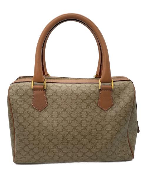 CELINE（セリーヌ）CELINE (セリーヌ) マカダム 2WAYショルダーバッグ ベージュの古着・服飾アイテム