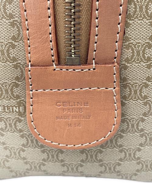 CELINE（セリーヌ）CELINE (セリーヌ) マカダム 2WAYショルダーバッグ ベージュの古着・服飾アイテム