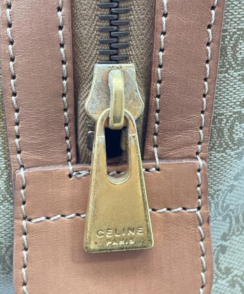 CELINE（セリーヌ）CELINE (セリーヌ) マカダム 2WAYショルダーバッグ ベージュの古着・服飾アイテム