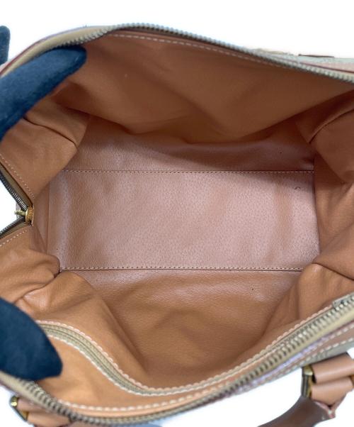 CELINE（セリーヌ）CELINE (セリーヌ) マカダム 2WAYショルダーバッグ ベージュの古着・服飾アイテム