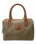 CELINE (セリーヌ) マカダム 2WAYショルダーバッグ ベージュ：30000円