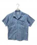 BUZZ RICKSON'Sバズリクソンズ）の古着「シャンブレーシャツ」｜ブルー