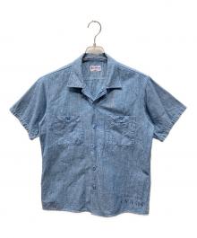 BUZZ RICKSON'S（バズリクソンズ）の古着「シャンブレーシャツ」｜ブルー