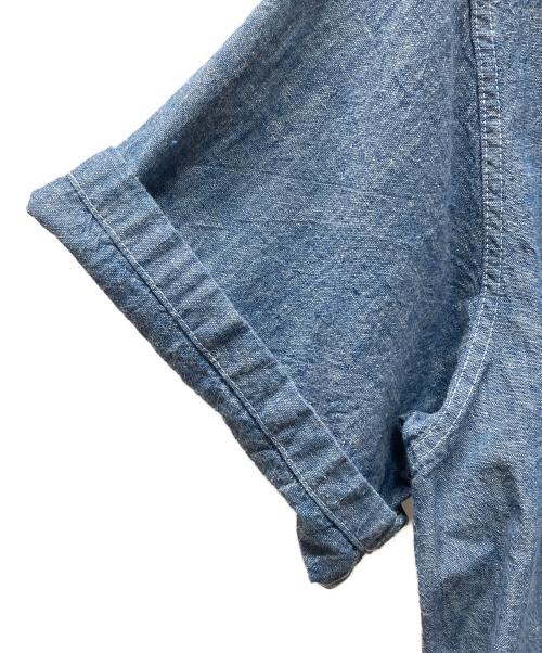 BUZZ RICKSON'S（バズリクソンズ）BUZZ RICKSON'S (バズリクソンズ) シャンブレーシャツ ブルー サイズ:Sの古着・服飾アイテム