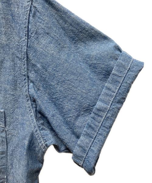 BUZZ RICKSON'S（バズリクソンズ）BUZZ RICKSON'S (バズリクソンズ) シャンブレーシャツ ブルー サイズ:Sの古着・服飾アイテム