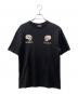 Hysteric Glamour（ヒステリックグラマー）の古着「17SS SKULL スカル 刺繍 TEE」｜ブラック