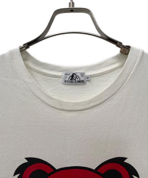 Hysteric Glamour（ヒステリックグラマー）Hysteric Glamour (ヒステリックグラマー) DEAD BEAR TEE ホワイト サイズ:Mの古着・服飾アイテム