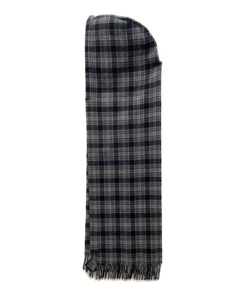 BALENCIAGA（バレンシアガ）BALENCIAGA (バレンシアガ) フーデッドスカーフ/マフラー グレーの古着・服飾アイテム