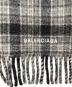 中古・古着 BALENCIAGA (バレンシアガ) フーデッドスカーフ/マフラー グレー：85000円