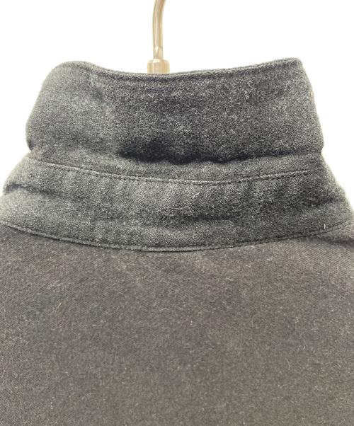 GROUND Y（グラウンドワイ）GROUND Y (グラウンドワイ) 18SS アシンメトリーデザインシャツコート ブラック サイズ:不明の古着・服飾アイテム