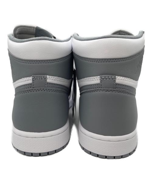 NIKE（ナイキ）NIKE (ナイキ) AIR JORDAN 1 RETRO HIGH OG ホワイト×グレー サイズ:29の古着・服飾アイテム