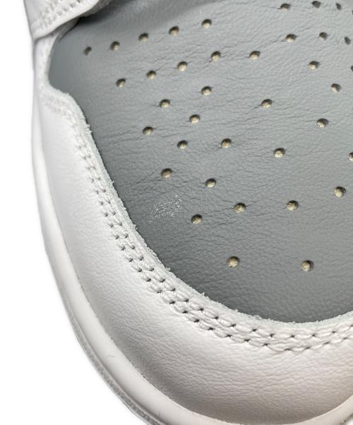 NIKE（ナイキ）NIKE (ナイキ) AIR JORDAN 1 RETRO HIGH OG ホワイト×グレー サイズ:29の古着・服飾アイテム