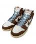 NIKE（ナイキ）の古着「Dunk High Retro PRM (ダンク ハイ ハイ レトロ)」｜ホワイト×ブラウン