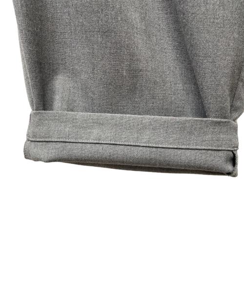 HARVESTY（ハーベスティー）HARVESTY (ハーベスティー) ワイドエッグロングパンツ グレー サイズ:1の古着・服飾アイテム