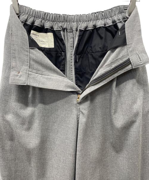 HARVESTY（ハーベスティー）HARVESTY (ハーベスティー) ワイドエッグロングパンツ グレー サイズ:1の古着・服飾アイテム