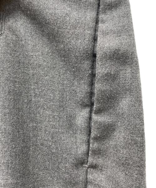 HARVESTY（ハーベスティー）HARVESTY (ハーベスティー) ワイドエッグロングパンツ グレー サイズ:1の古着・服飾アイテム