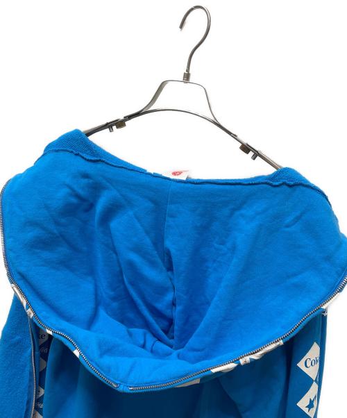 A BATHING APE（アベイシングエイプ）A BATHING APE (アベイシングエイプ) Coca Cola (コカコーラ) ジップパーカー ブルー サイズ:Lの古着・服飾アイテム