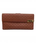GUCCIグッチ）の古着「GG 長財布」｜ピンク