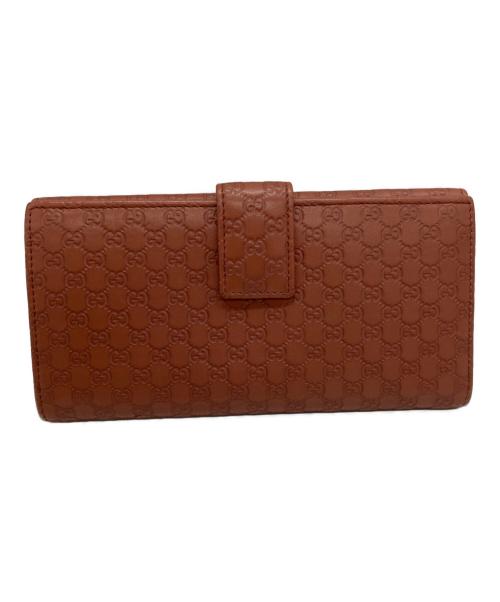 GUCCI（グッチ）GUCCI (グッチ) GG 長財布 ピンクの古着・服飾アイテム