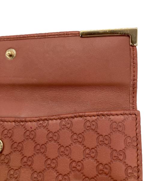 GUCCI（グッチ）GUCCI (グッチ) GG 長財布 ピンクの古着・服飾アイテム