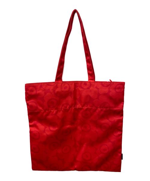 marimekko（マリメッコ）marimekko (マリメッコ) トートバッグ レッドの古着・服飾アイテム