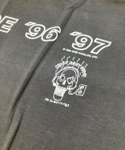 CRONIES（クロウニーズ）CRONIES (クロウニーズ) KISS ALIVE WORLDWIDE 96 97 ツアーTシャツ ブラック サイズ:Lの古着・服飾アイテム