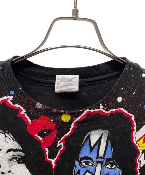 Hanes（ヘインズ）Hanes (ヘインズ) KISS (キッス) USA製 20周年ツアー 半袖カットソー ブラック サイズ:Lの古着・服飾アイテム