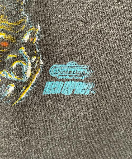 Hanes（ヘインズ）Hanes (ヘインズ) KISS USA製 90s 半袖カットソー ブラック サイズ:Lの古着・服飾アイテム