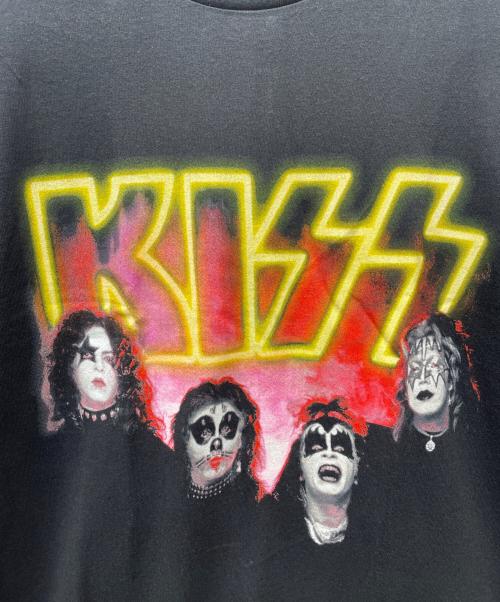 ALL SPORT（オールスポーツ）ALL SPORT (オールスポーツ) 半袖カットソー USA製 KISS ブラック サイズ:Lの古着・服飾アイテム