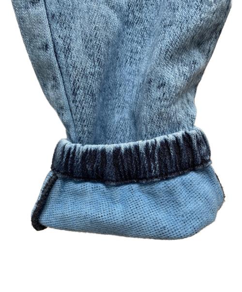 DIESEL（ディーゼル）DIESEL (ディーゼル) ジョグジーンズオーバルDロゴ オーバーダイ加工 インディゴ サイズ:Sの古着・服飾アイテム