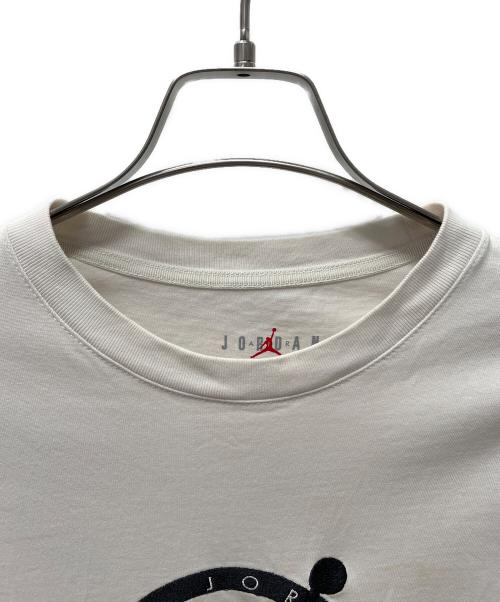 JORDAN（ジョーダン）JORDAN (ジョーダン) OFFWHITE (オフホワイト) 半袖カットソー ホワイト サイズ:Sの古着・服飾アイテム