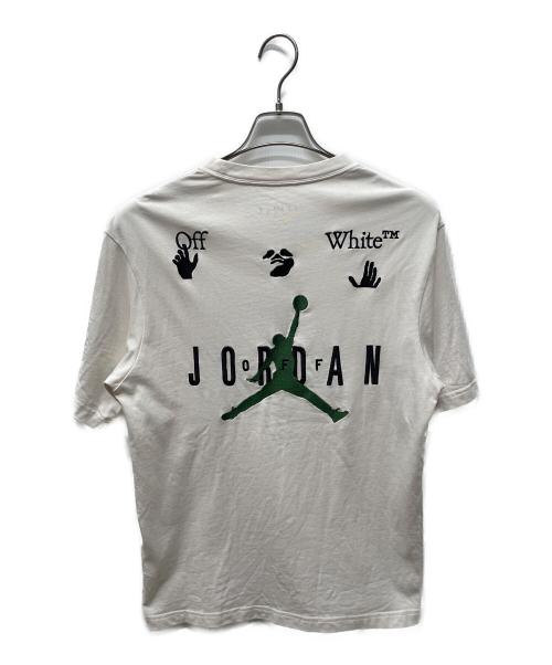 JORDAN（ジョーダン）JORDAN (ジョーダン) OFFWHITE (オフホワイト) 半袖カットソー ホワイト サイズ:Sの古着・服飾アイテム