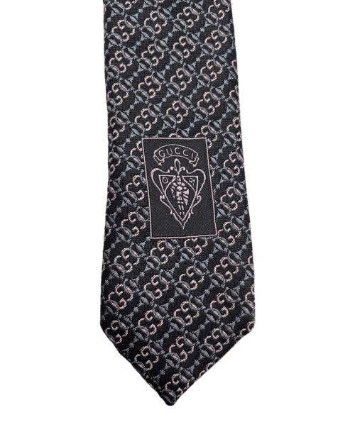 GUCCI（グッチ）GUCCI (グッチ) ネクタイ グレー サイズ:不明の古着・服飾アイテム