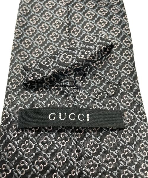 GUCCI（グッチ）GUCCI (グッチ) ネクタイ グレー サイズ:不明の古着・服飾アイテム