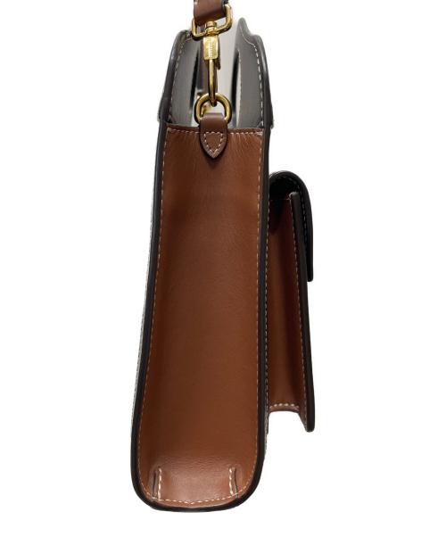 BURBERRY（バーバリー）BURBERRY (バーバリー) 2WAY MINI POCKET BAG グレー×ブラックの古着・服飾アイテム