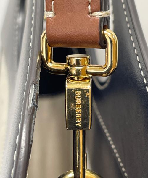 BURBERRY（バーバリー）BURBERRY (バーバリー) 2WAY MINI POCKET BAG グレー×ブラックの古着・服飾アイテム