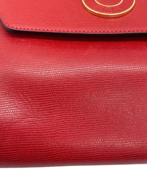 CELINE（セリーヌ）CELINE (セリーヌ) OLD CELINE サークルロゴ レッドの古着・服飾アイテム