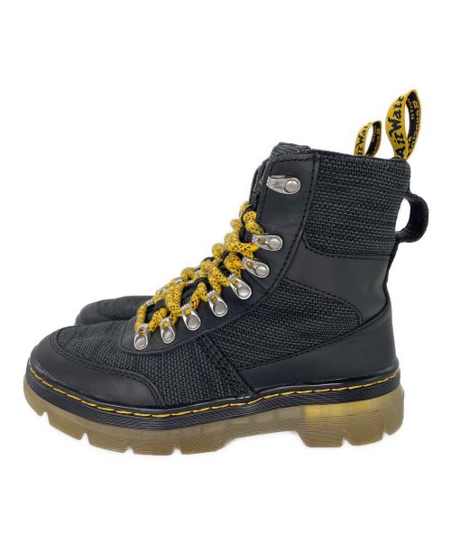 Dr.Martens（ドクターマーチン）Dr.Martens (ドクターマーチン) COMBS TECH ブラック×イエロー サイズ:37の古着・服飾アイテム