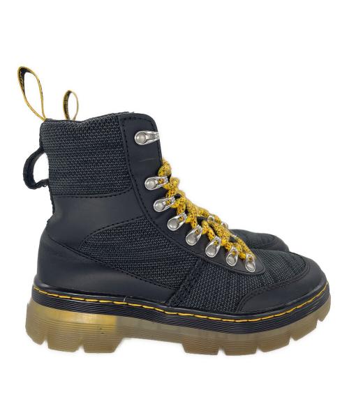 Dr.Martens（ドクターマーチン）Dr.Martens (ドクターマーチン) COMBS TECH ブラック×イエロー サイズ:37の古着・服飾アイテム