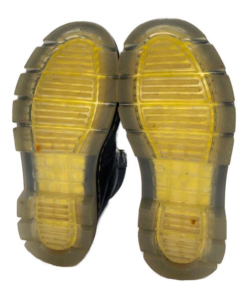 Dr.Martens（ドクターマーチン）Dr.Martens (ドクターマーチン) COMBS TECH ブラック×イエロー サイズ:37の古着・服飾アイテム