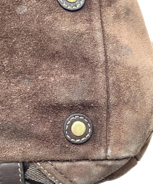 COACH（コーチ）COACH (コーチ) ハンドバッグ　シグネチャー ブラウンの古着・服飾アイテム