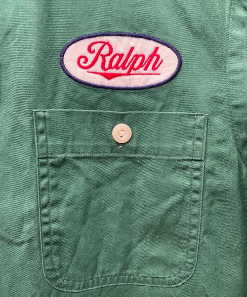 POLO RALPH LAUREN（ポロ・ラルフローレン）POLO RALPH LAUREN (ポロ・ラルフローレン) ボウリングシャツ グリーン サイズ:Sの古着・服飾アイテム