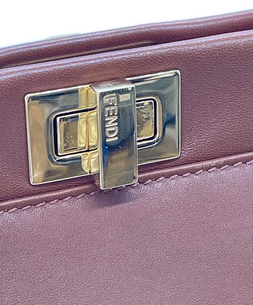 FENDI（フェンディ）FENDI (フェンディ) ピーカブー ミニ ブラウンの古着・服飾アイテム