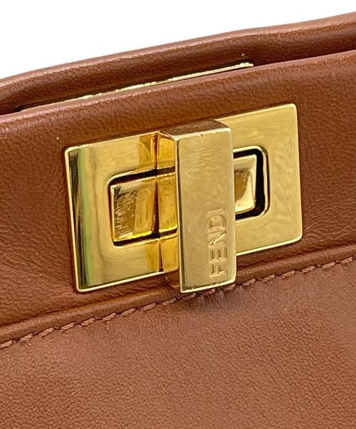 FENDI（フェンディ）FENDI (フェンディ) ピーカブー ミニ ブラウンの古着・服飾アイテム