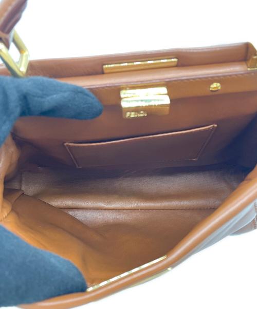 FENDI（フェンディ）FENDI (フェンディ) ピーカブー ミニ ブラウンの古着・服飾アイテム